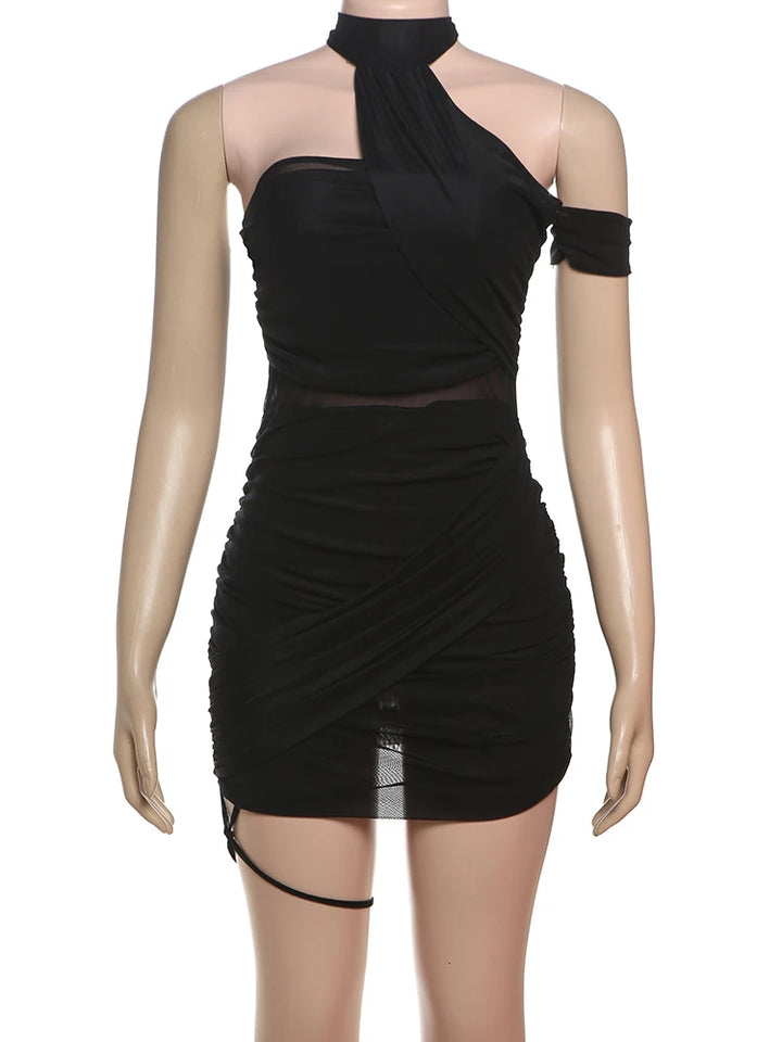 Backless Trend See Through Sexy Dress