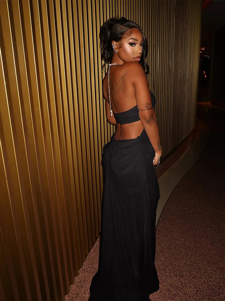 Chelly Sexy See Through Luxury Dress