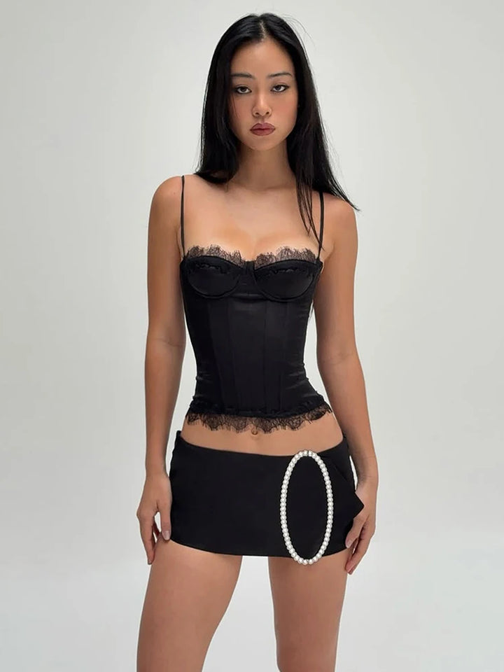Chelly Lace Patchwork Camisole