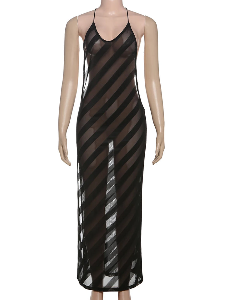 Chelly  Dress  Sexy See Through  Backless