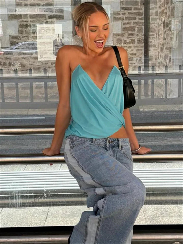 Summer Hottie Backless Tank Top